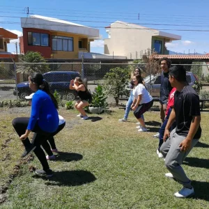 Rutinas de ejercicio en el colegio